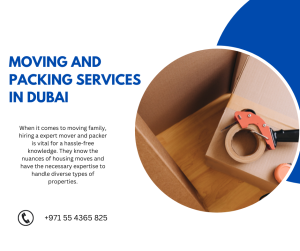 Moving and Packing Services in Dubai