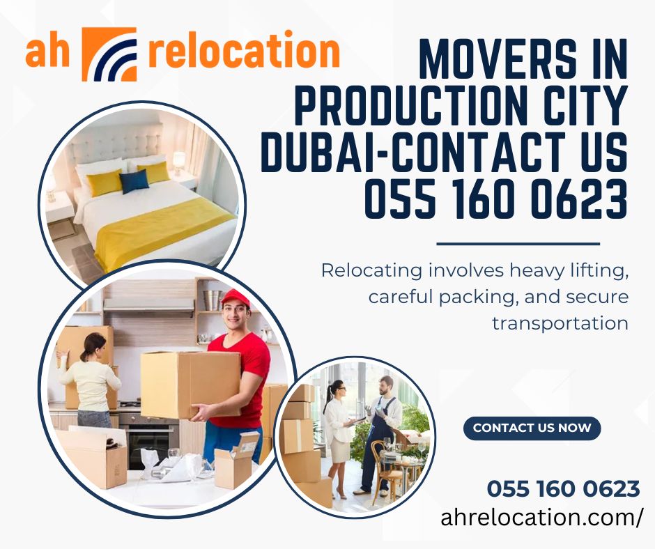 Movers in production City Dubai
