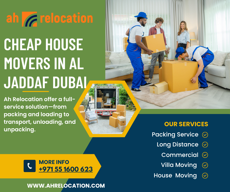 Cheap house movers in Al Jaddaf dubai