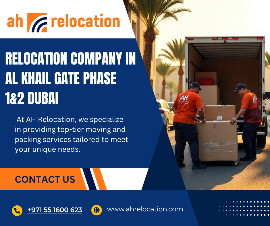 Relocation company in al khail gate phase 1&2 dubai