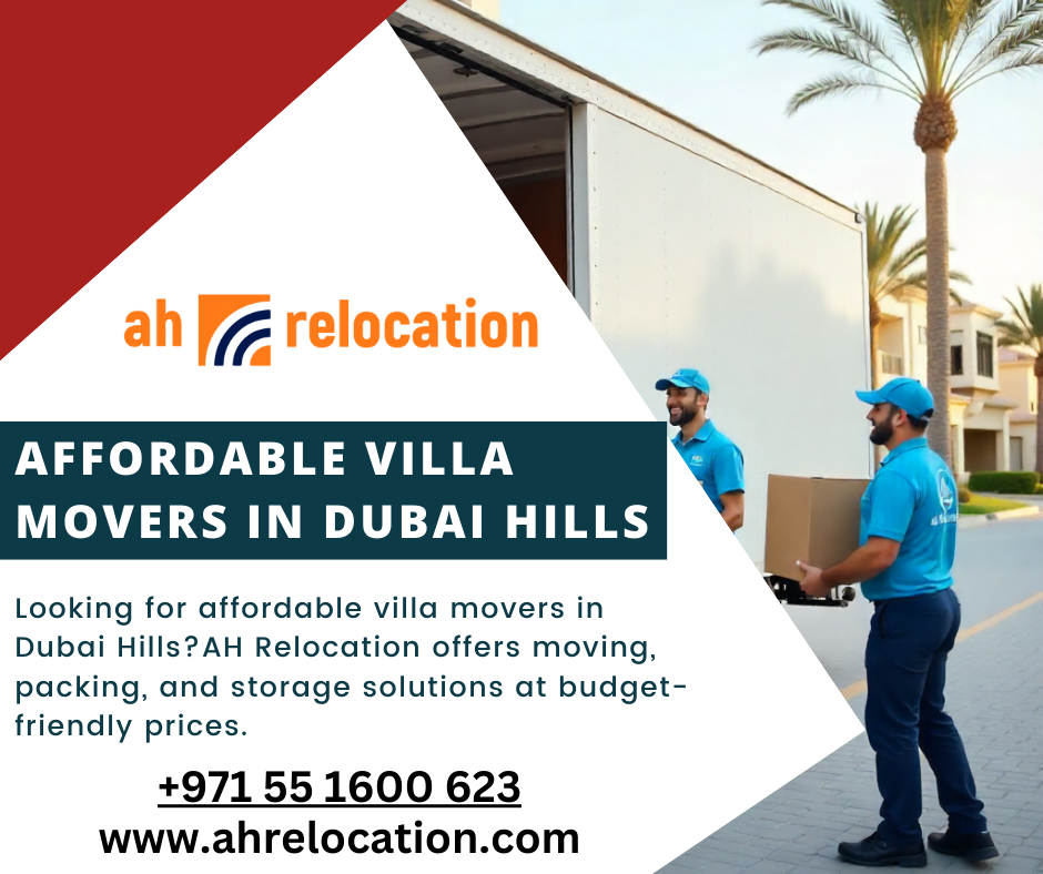 Affordable Villa movers in dubai hills