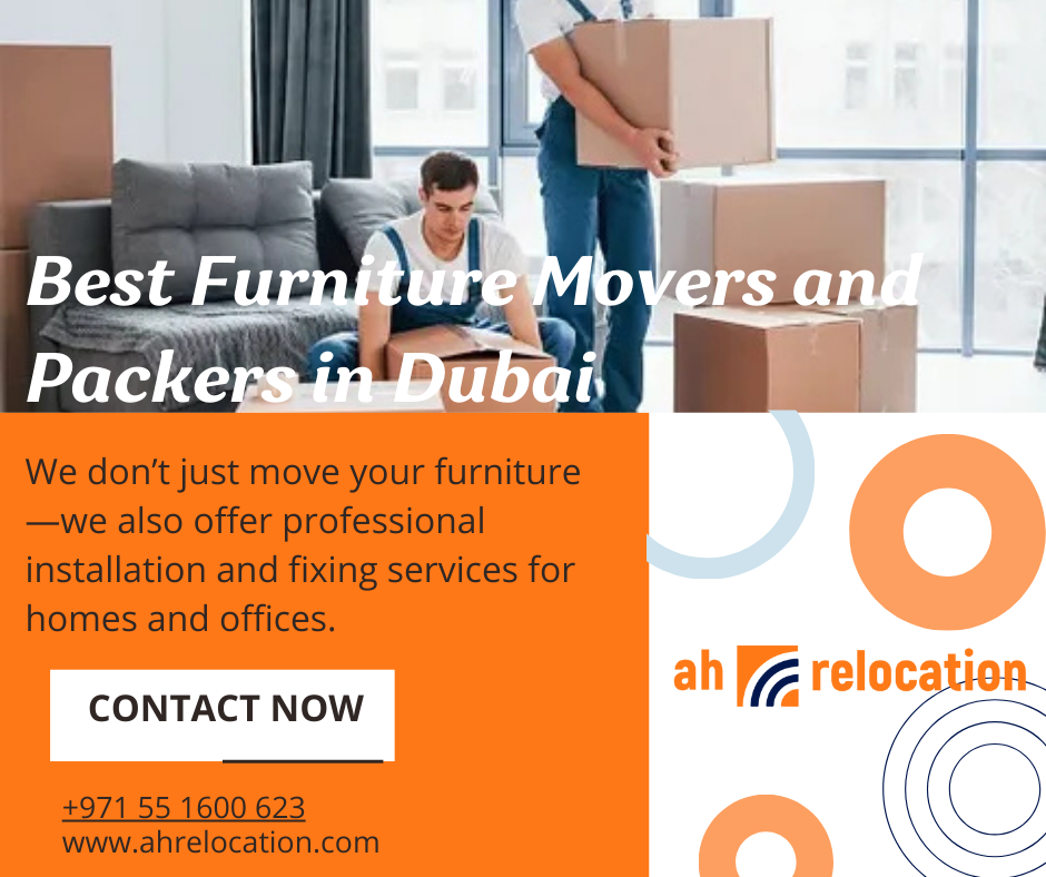 Best Furniture Movers and Packers in Dubai