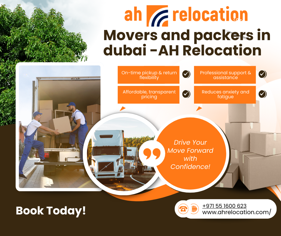 Movers and packers in dubai -AH